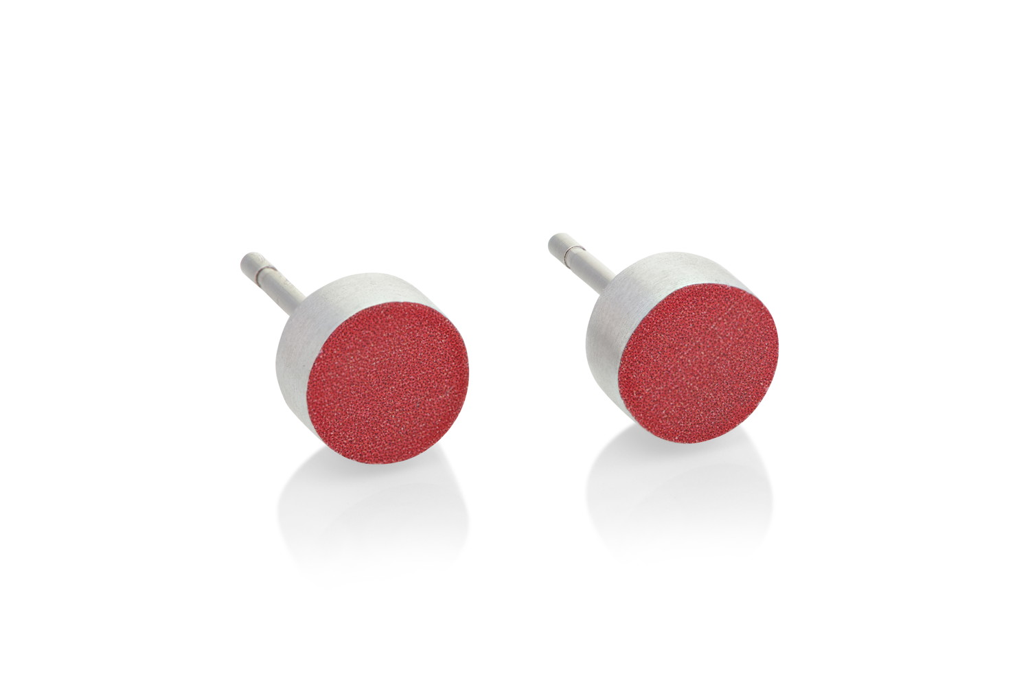 Aluminium Earring Red