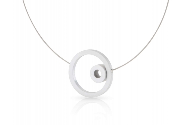 Aluminium Necklace Matte 
