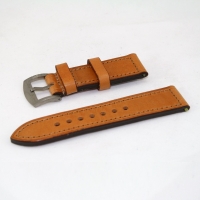 24mm Cognac Titanium Gesp