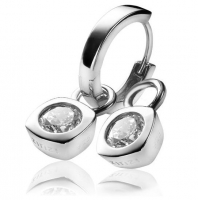 Creoolhangers Witte Zirconia