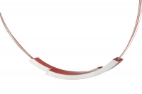 Aluminium Necklace Red