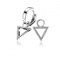 Creoolhangers Driehoek Zirconia