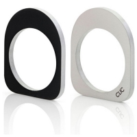 Aluminium Ring Oval Black/Matte