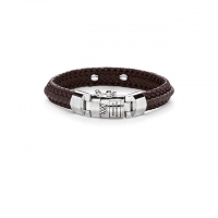  Nurul Small Leather Bracelet Brown*