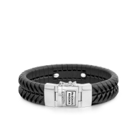 Komang Leather Black Armband