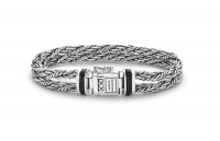 Ketut Double Stone Bracelet Onyx 16 CM