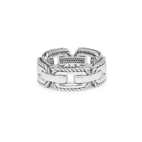Barbara Link Ring Silver